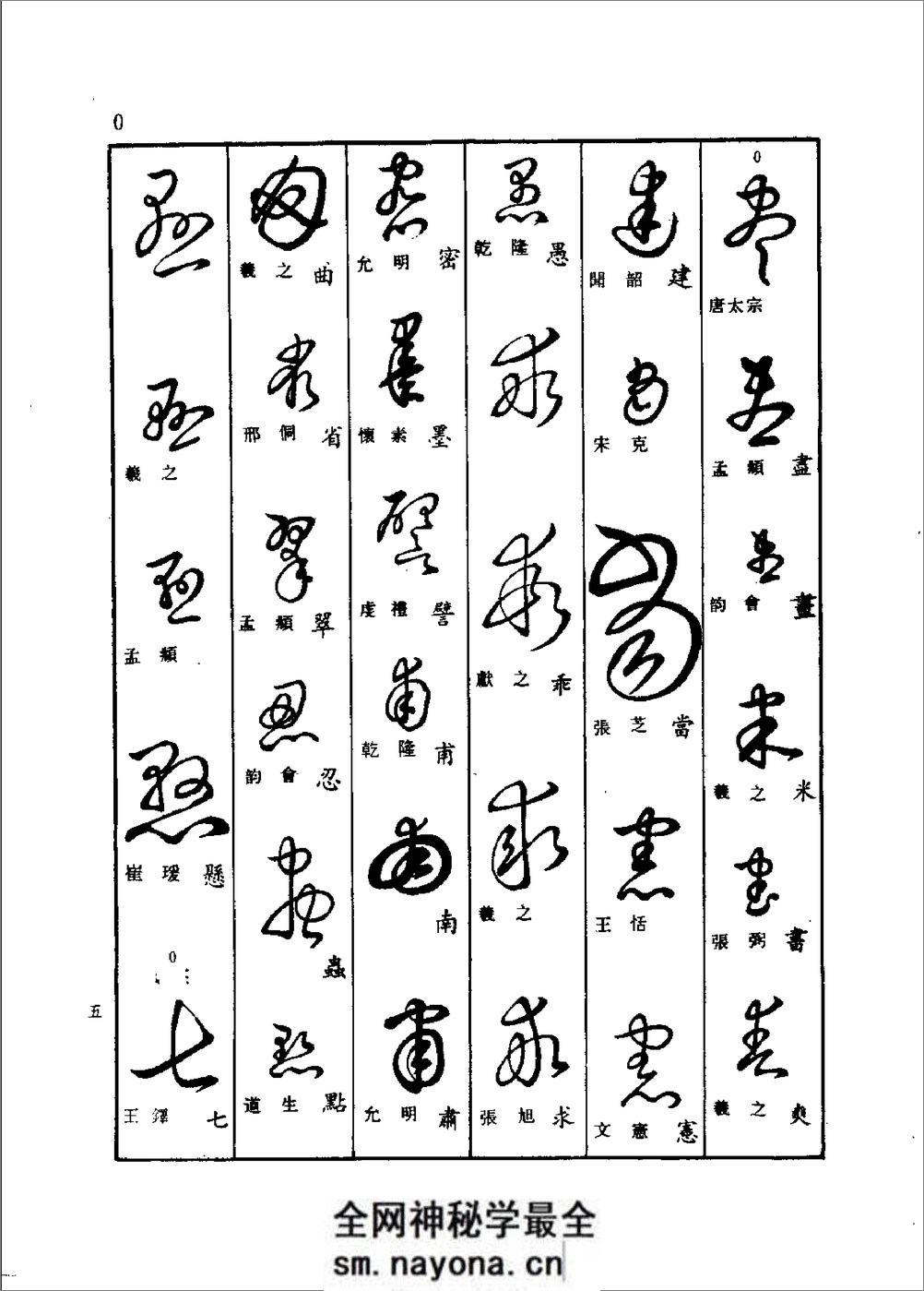 草书查真大字典 - 第18页预览图