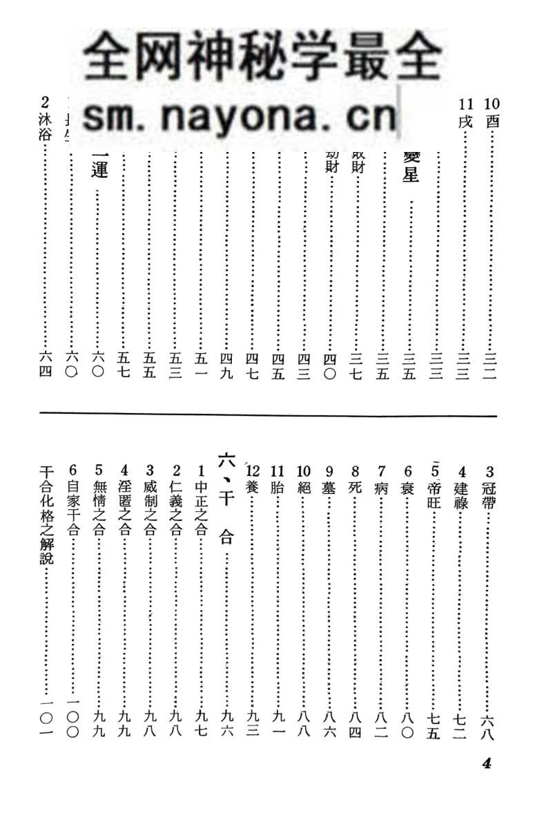 秘键数理 《四柱推命学》 志田满世