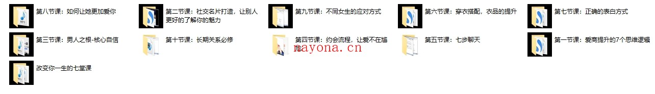 凯南最新合集《社交情商课》47节