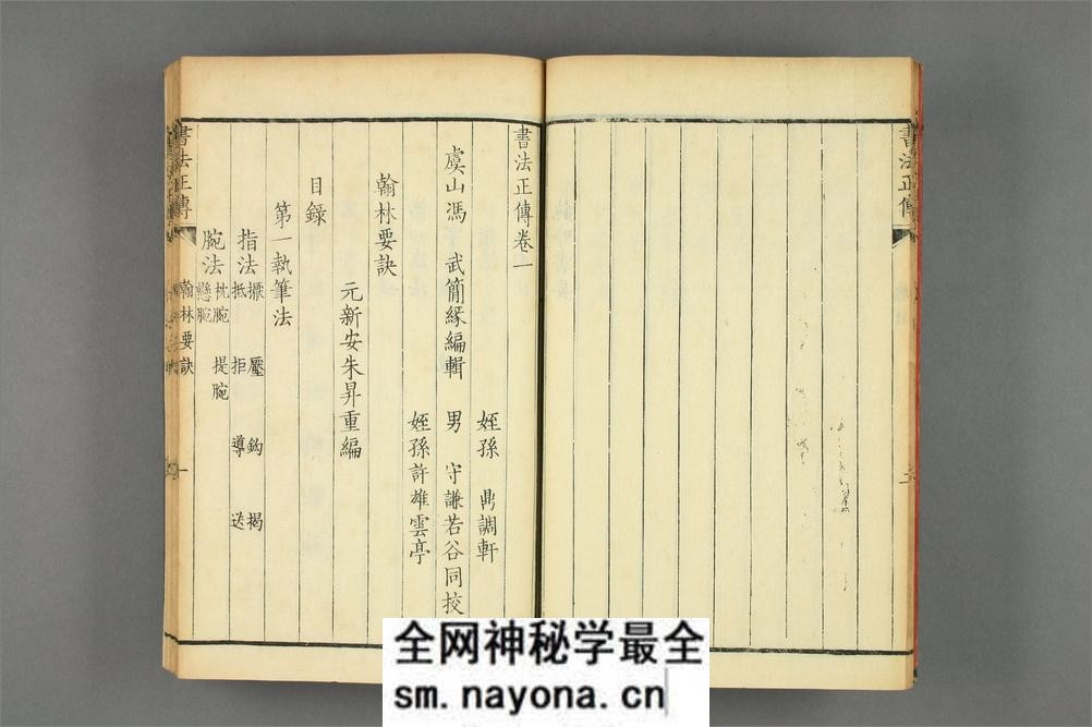 书法正传.卷1-10.清冯武.编辑 - 第12页预览图