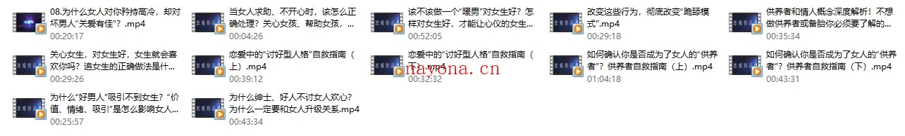 爱上情感系列课《好男人解药》
