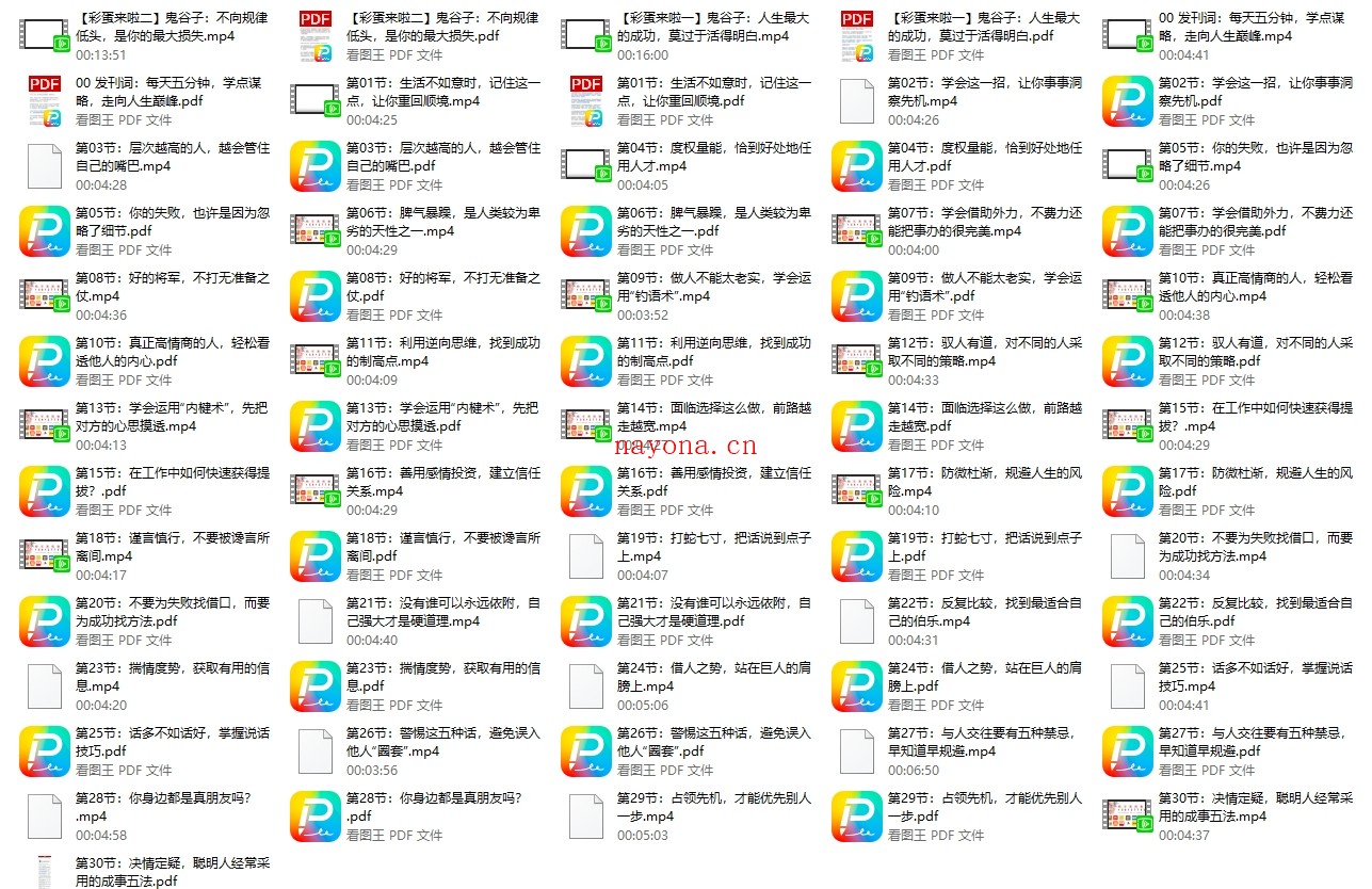古谋略奇书《鬼谷子》:30招处世绝学(完结)