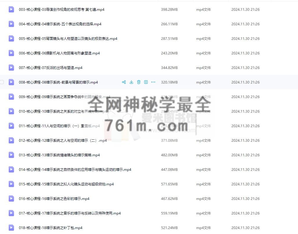 猪猪侠阿亮《好莱坞导演核心思维》进阶课