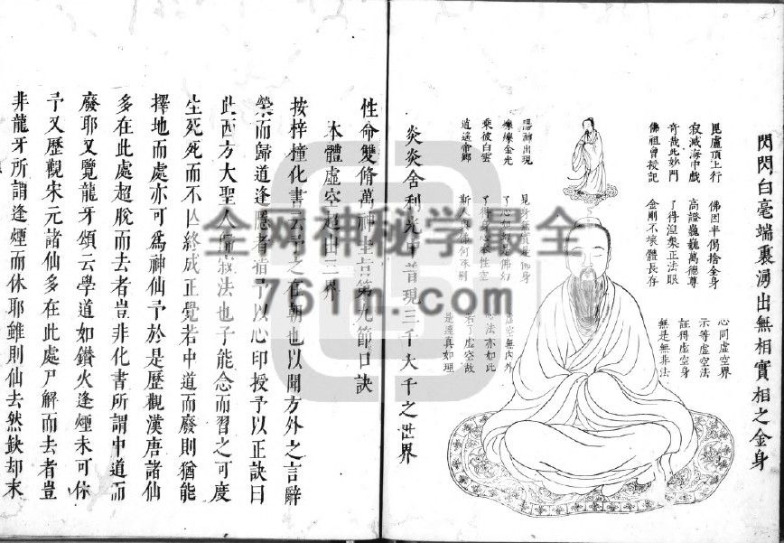 免费:性命双修万神圭旨 吴之鹤明万曆43年版