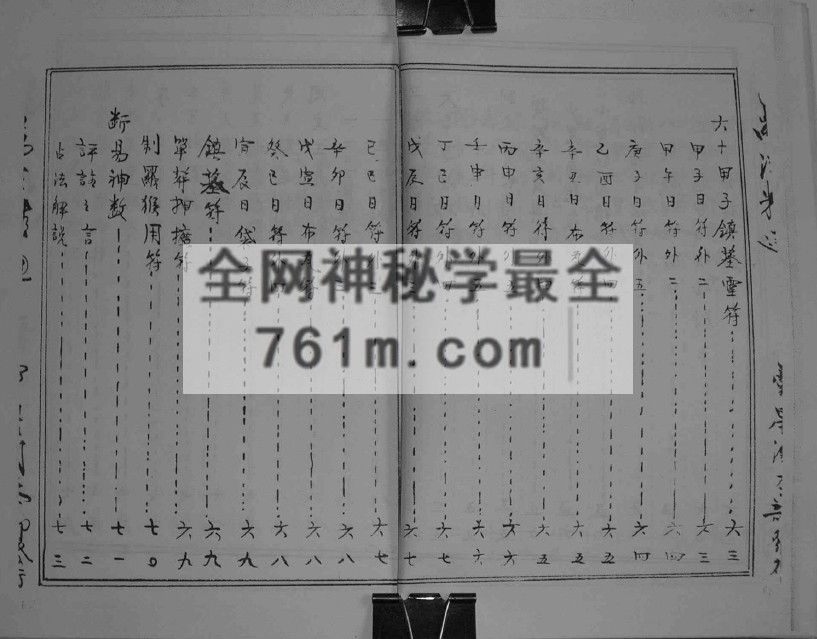 免费分享：万法精通(实用符占密传)