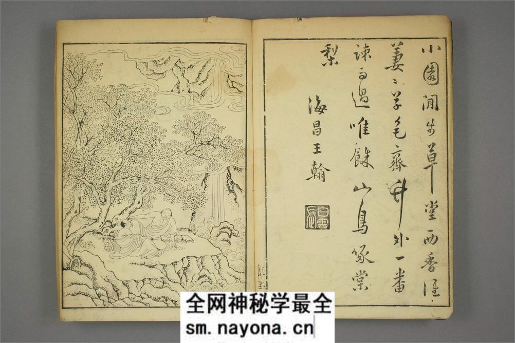 唐觧元彷古今画谱.唐寅画.明黄凤池辑 - 第4页预览图