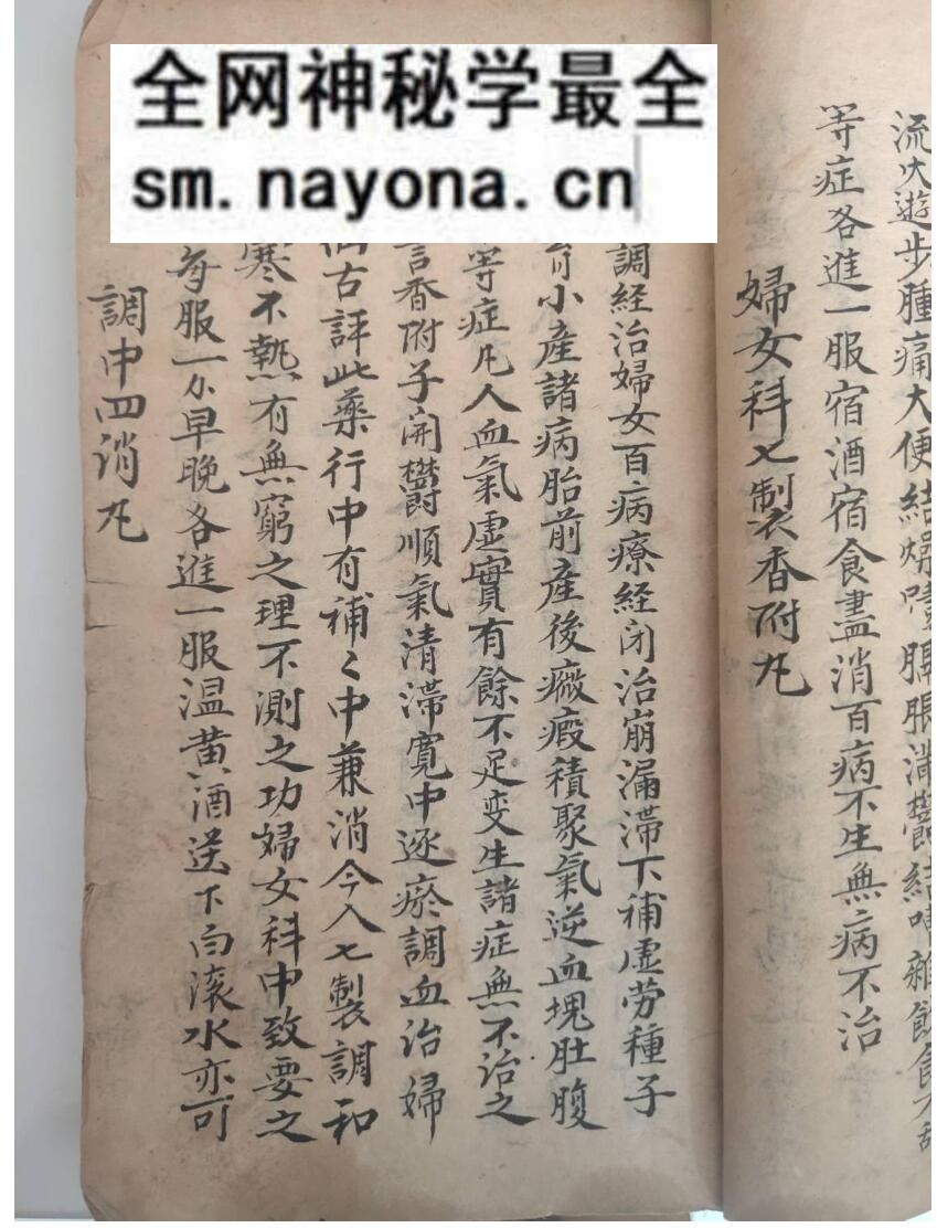 中医方书古籍《清代宫廷御医抄本医书》