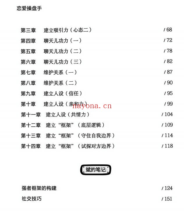 斌的世界《恋爱操盘手》PDF