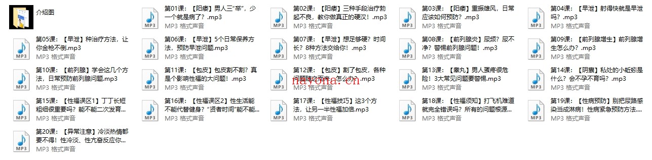 20个男人性保健方案,摆脱阳痿早泄、提升男人持久力