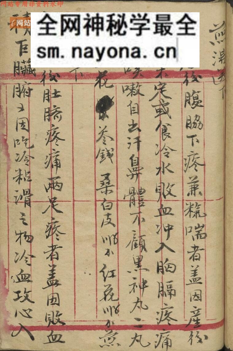 药方注录
