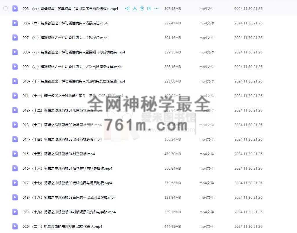 猪猪侠阿亮跨界打劫必备王器之《影像叙事与剪辑逻辑》
