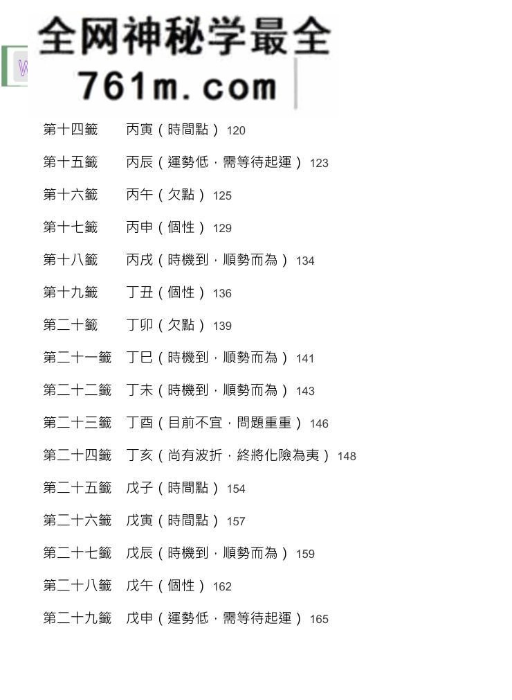 《神明所教的60甲子签诗解签诀窍》问神达人王崇礼