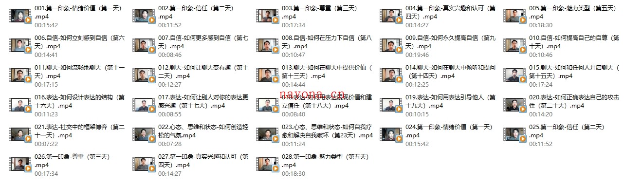 Leo《魅力之道全板块》