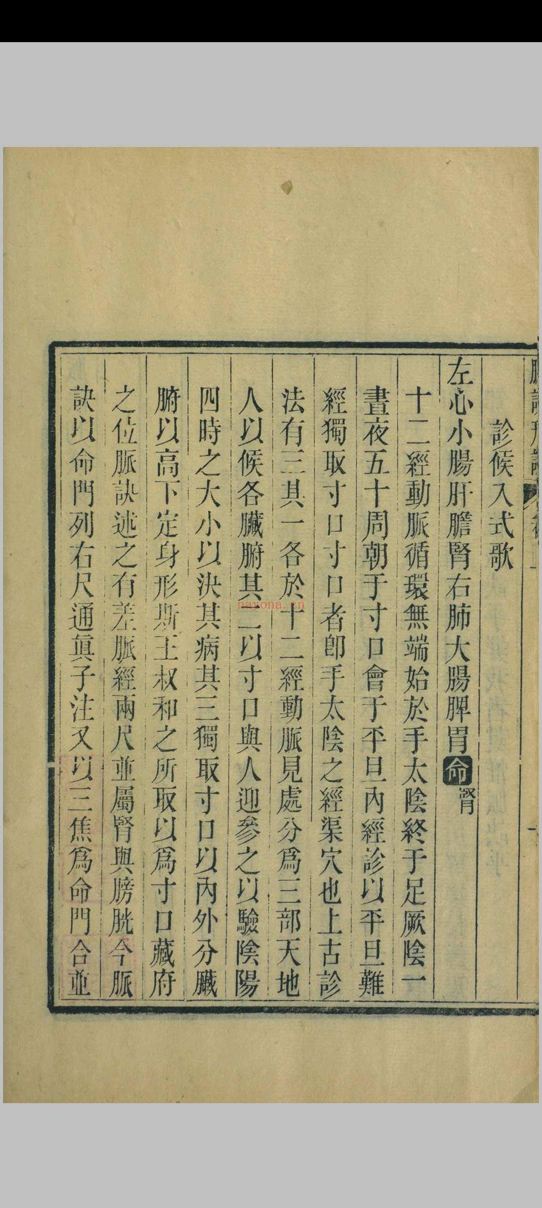 脉诀刊误