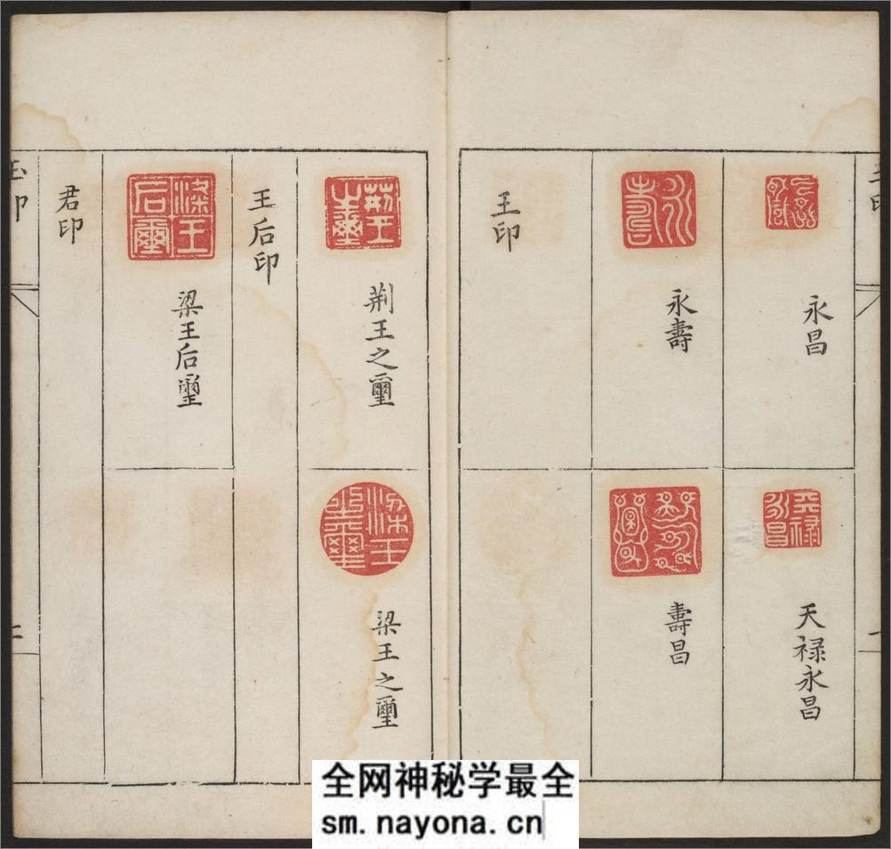 古今印则.四卷程远摹选.项梦原校.明万历 - 第12页预览图