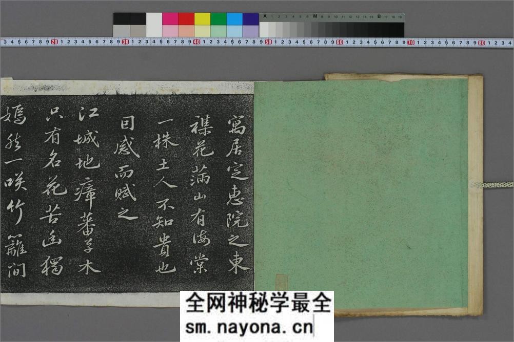 (宋)苏轼行书定惠院海棠诗卷 - 第1页预览图