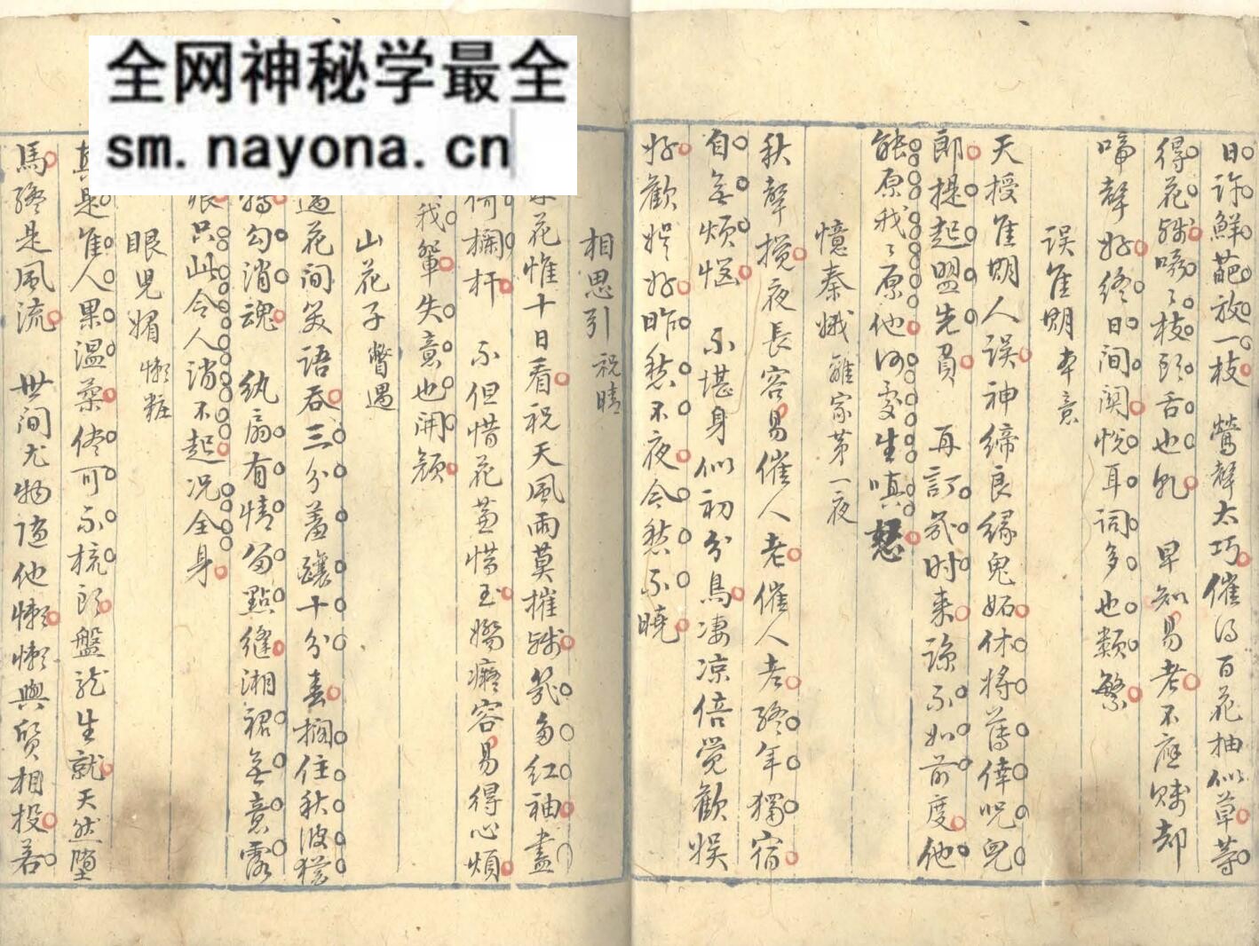 《笠翁偶集颐养部一卷》