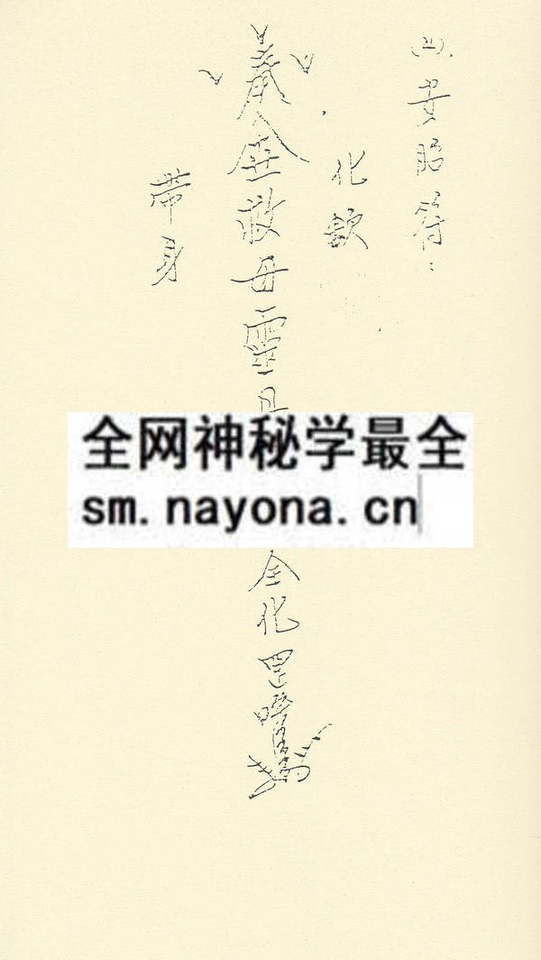 闾山教法坛符咒科本（中）（只售电子版）