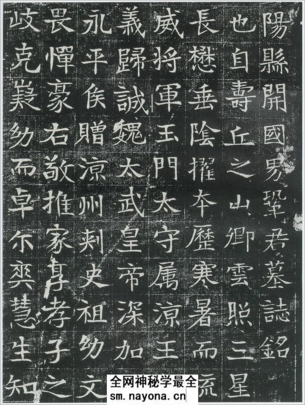 (隋)楷书_巩宾墓志铭 - 第2页预览图