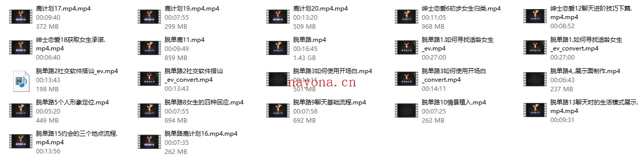绅士恋爱《恋商提升课程》
