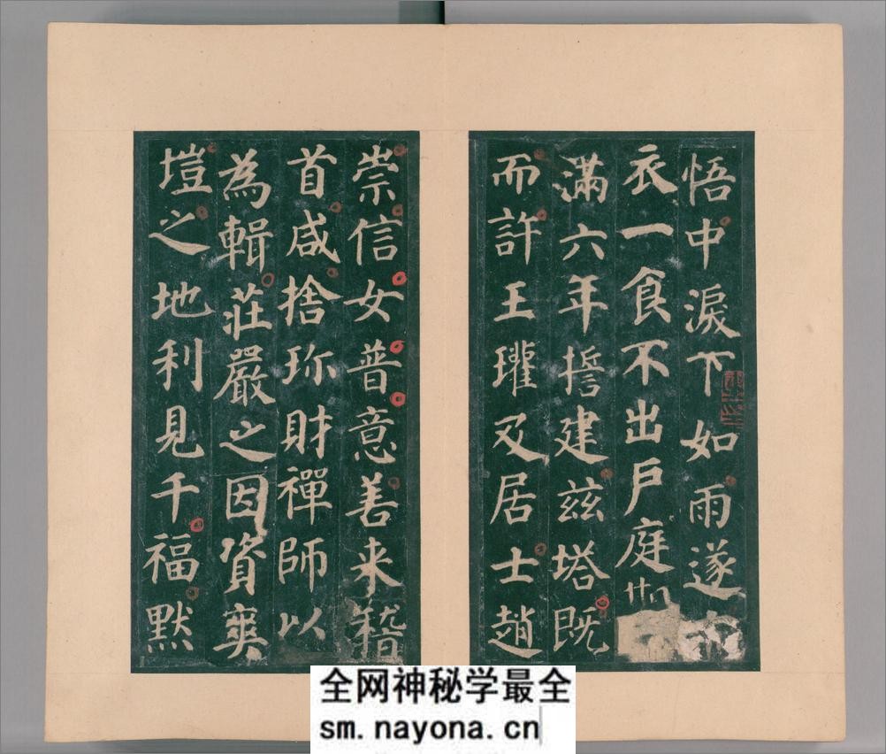 大唐西京千福寺多宝佛塔感应碑.唐颜真卿书.清嘉庆21年应让跋.明拓本 - 第9页预览图