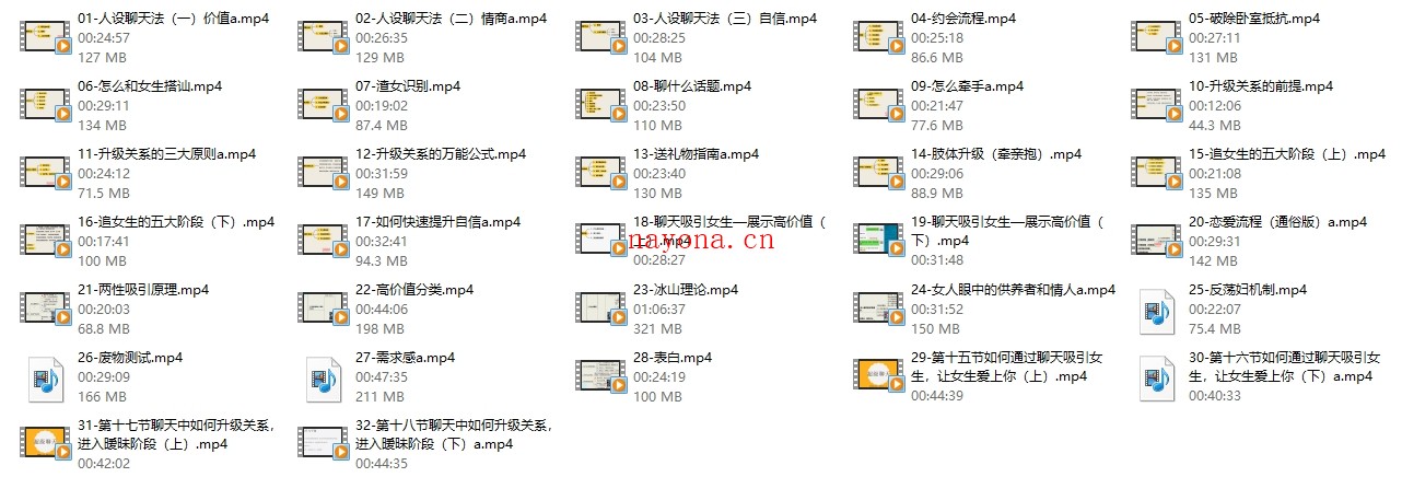 麦子《脱单实战VIP课》