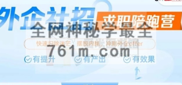 「外企社招·求职陪跑营」4.1班期②