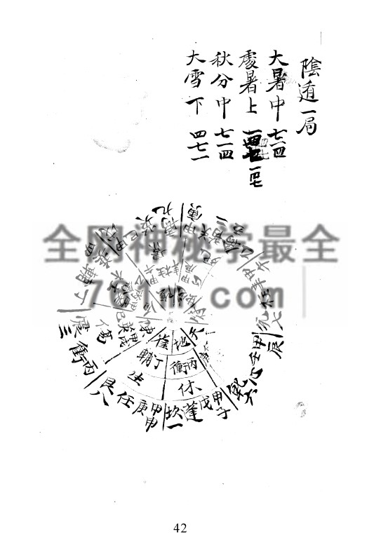 免费分享:南阳掌珍(奇门手抄古本)