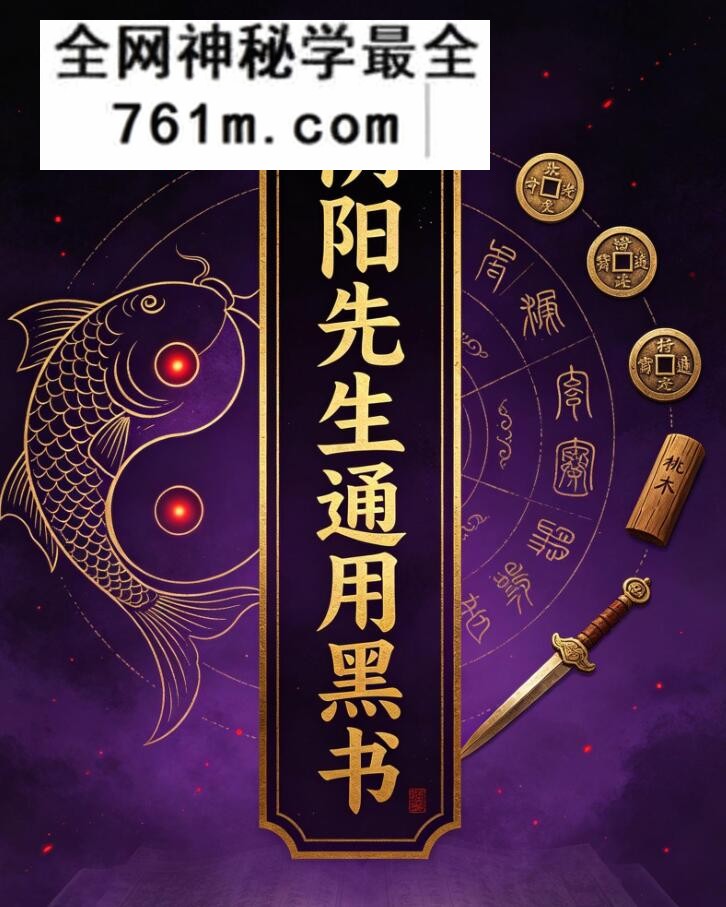 《阴阳先生通用黑书》