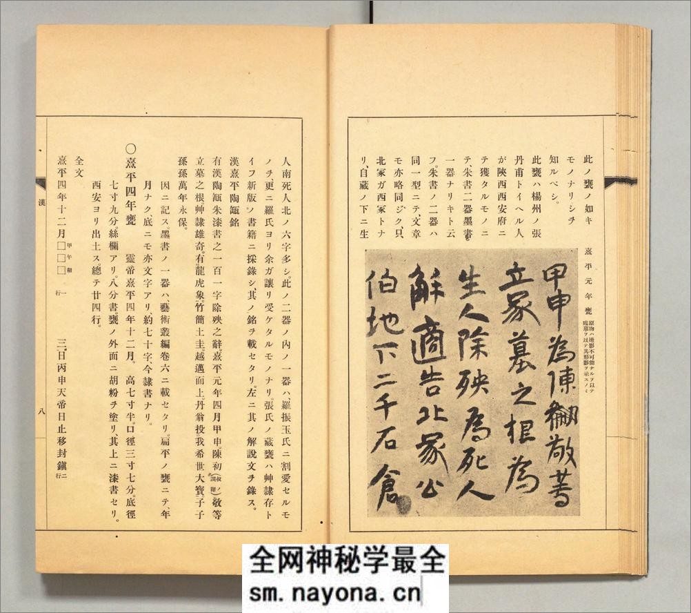 禹域出土墨宝书法源流考.3卷.中村不折编录.西东书房出版.1927年 - 第18页预览图