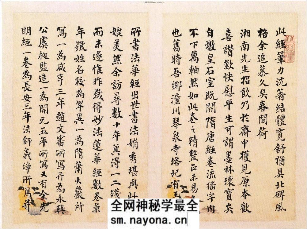 (唐·小楷) 兜沙经 - 第20页预览图