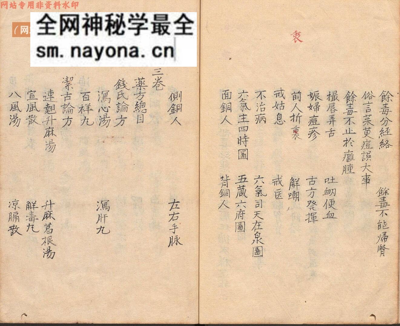 中医痘科古籍《痘疹正宗》高武