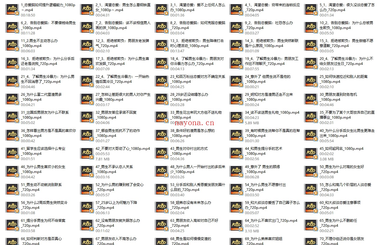 Eddy哥恋爱课程《渣男研究院》