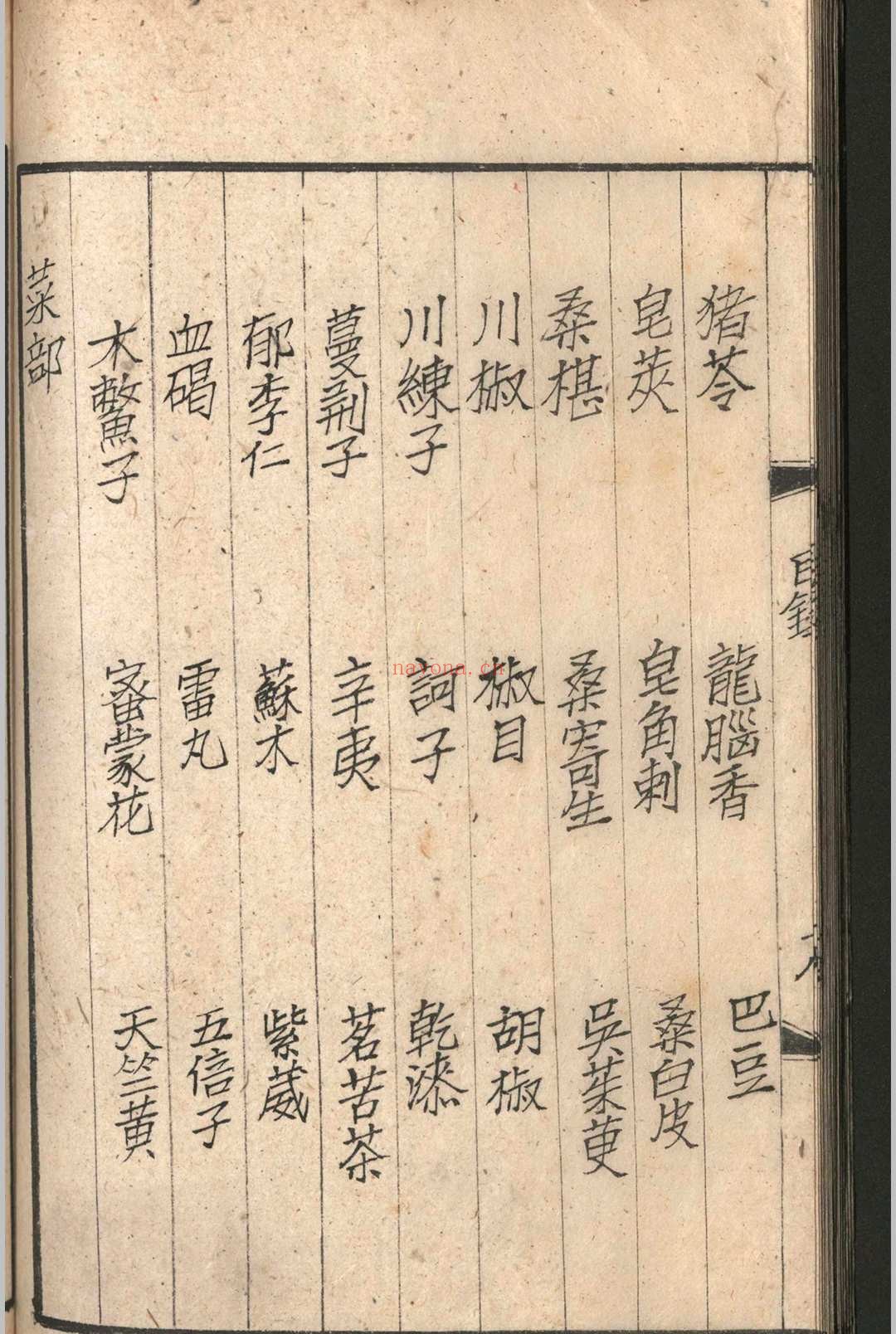 医学统旨.六卷.叶文龄.明嘉靖十四年