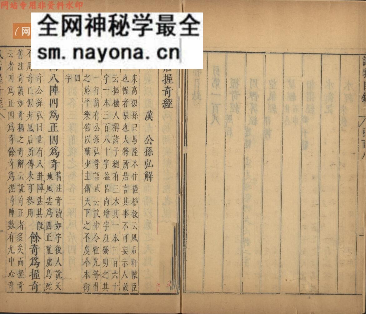 《风后握奇经》