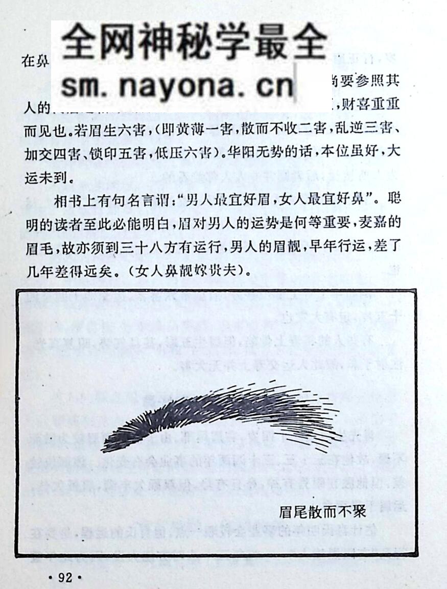 《港台明星掌相录》