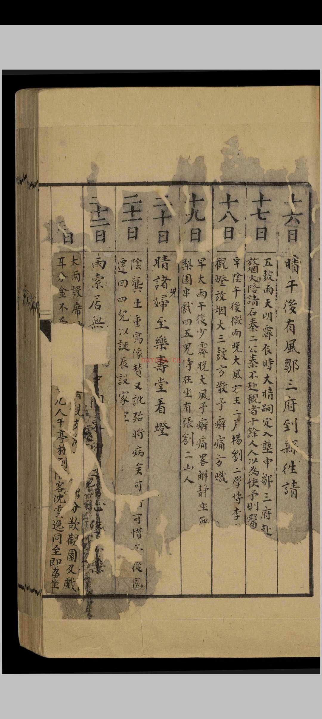 玉华堂日记.不分卷.潘允端.明万历十四年至二十九年