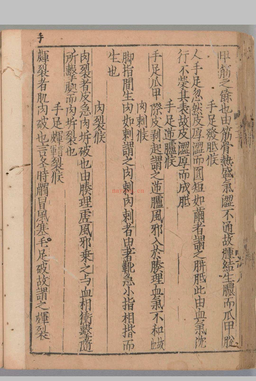 诸病源候论50卷.目1卷隋.巢元方撰.[宋末元初]刊([建])[修]