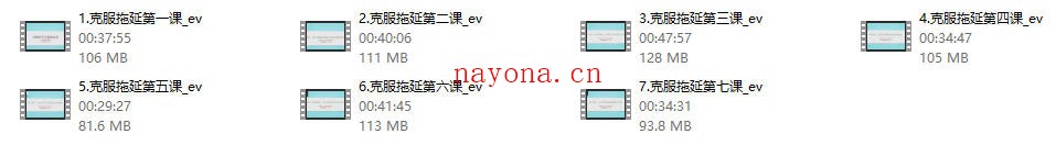 琳子博士《战胜拖延执行力提升训练营》13节完结