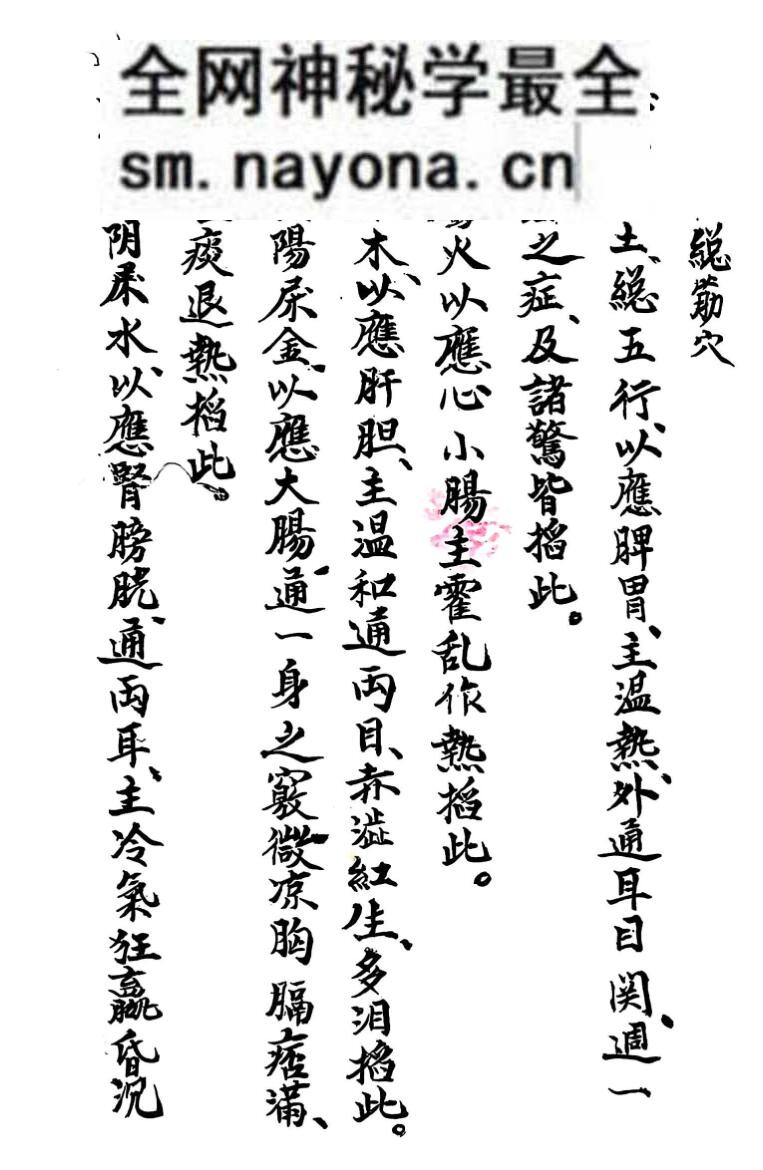 中医针灸推拿古籍《家传宝书按摩推拿针灸图》
