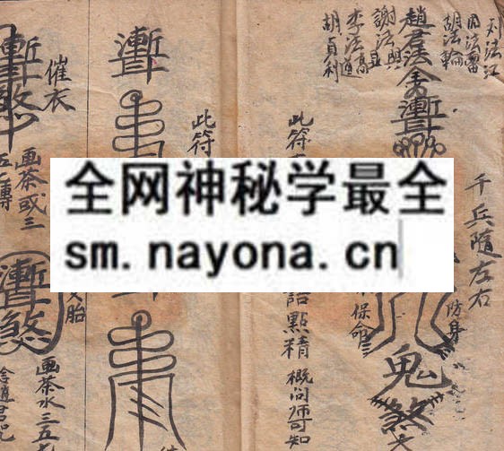 灵符科式  （原书）
