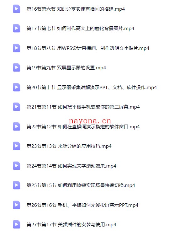 知识付费(卖课)直播间搭建-绿幕直播间,零基础搭建虚拟卖课直播间!【Bg-0137】