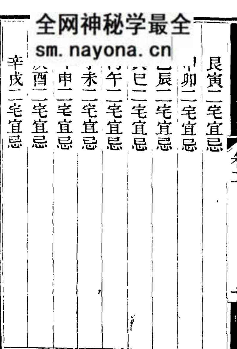 真源天星选择，宅命八卦宜忌，七政选时算式，数学测量简法