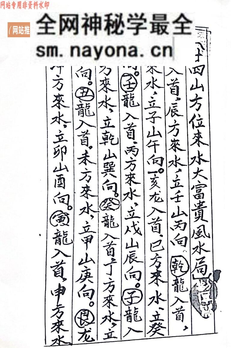 《赖布衣地理之精要摘抄》