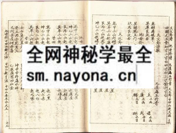 鲁班经书  （原书）