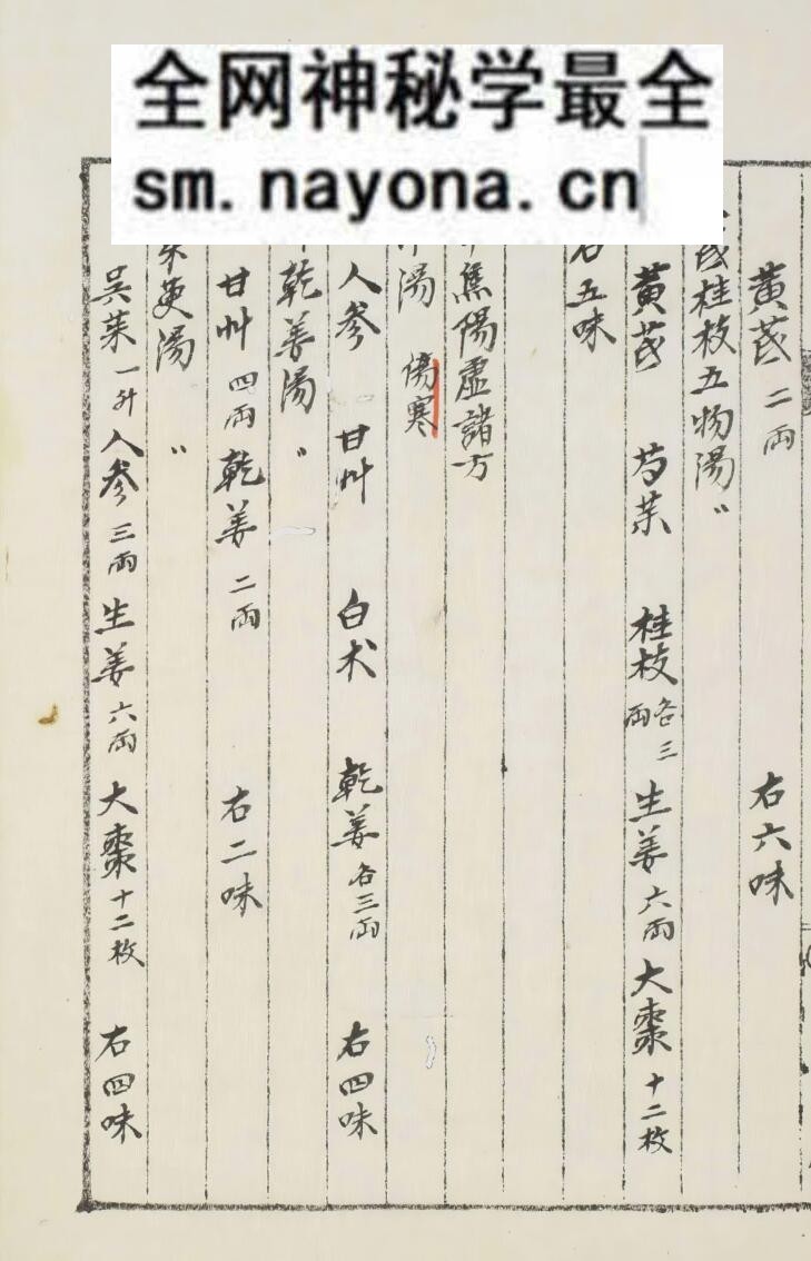 中医方书古籍《补阴补阳诸方》