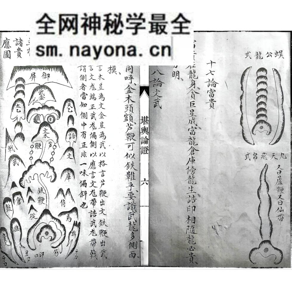 《堪舆穴法秘本》