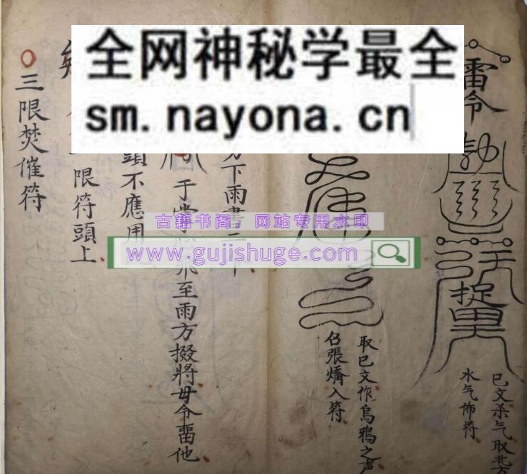 《祷雨法宝》道士求雨法术