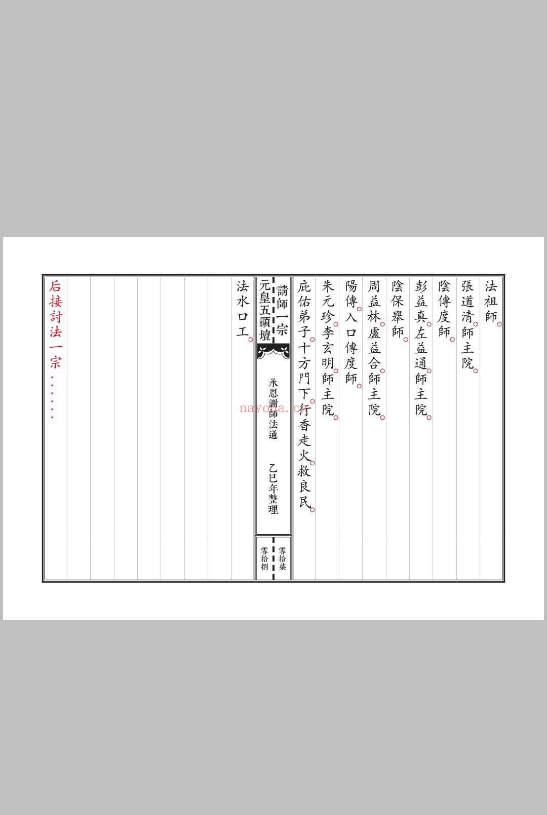 元皇清微合辑