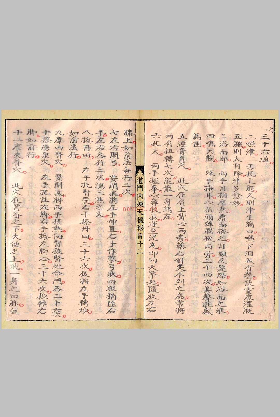 道门内炼天机秘旨